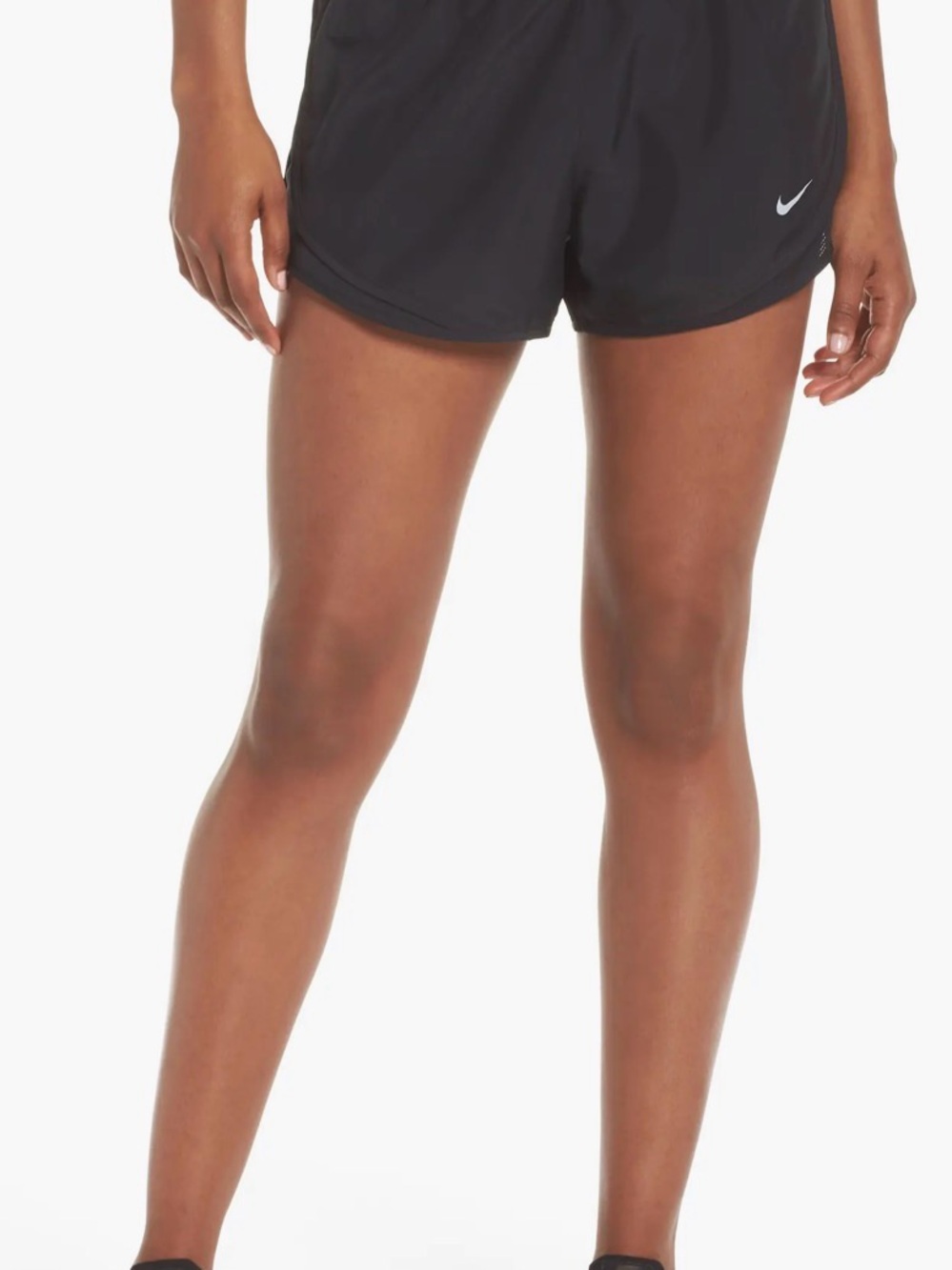 New Nike  Women's Black Running Shorts - Lightweight Athletic Fit
